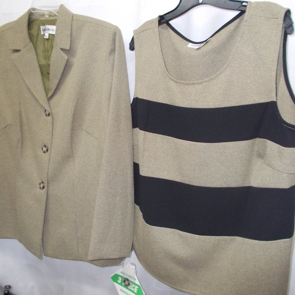Danny & Nicole Jackets & Blazers - NWT,  Jacket & Top by Danny Nicole plus size 22W